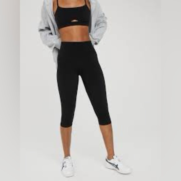 aerie Pants - OFFLINE By Aerie Real Me Cropped Legging 3/4 Crop Hi-Rise Women’s XL